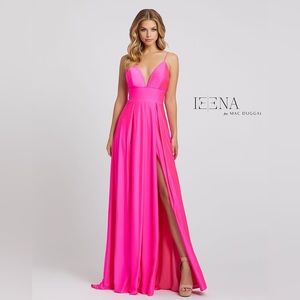 Electric pink Ieena for Mac Duggal size 0 (xs)